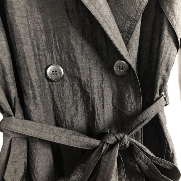 Marks & Spencer Black Trench Coat - Picture 6 of 8